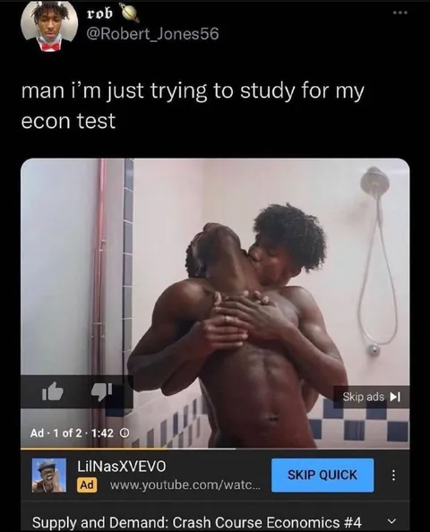 Trying to Study for Econ