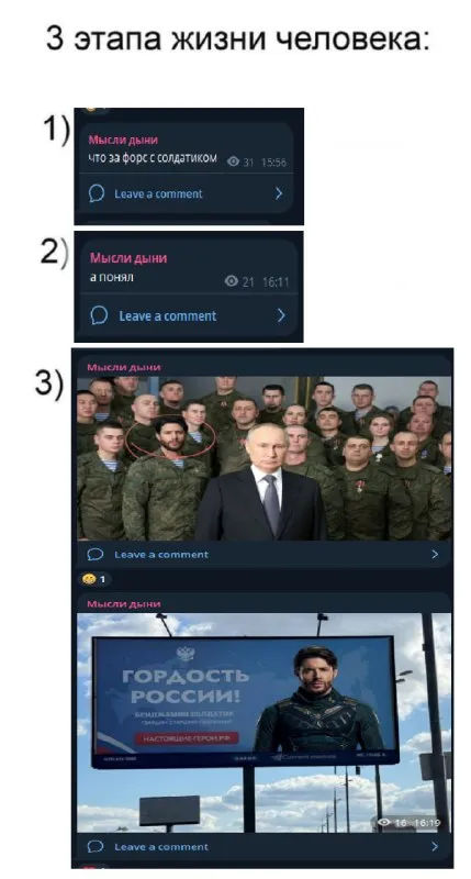 3 этапа жизни человека