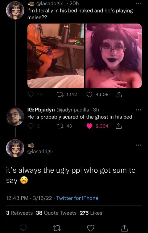 Ghost in His Bed