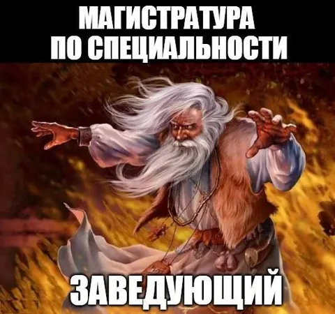 Заведующий магистратурой