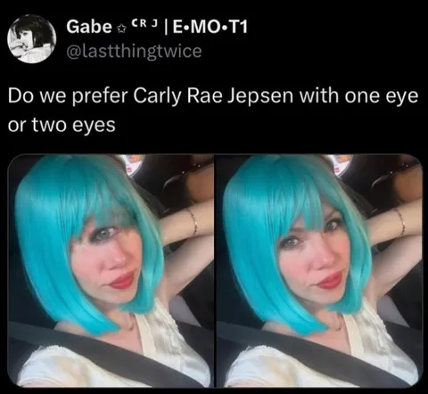 Carly Rae Jepsen One Eye or Two