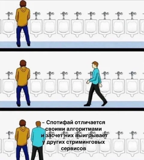 Спотифай выигрывает у стриминговых сервисов