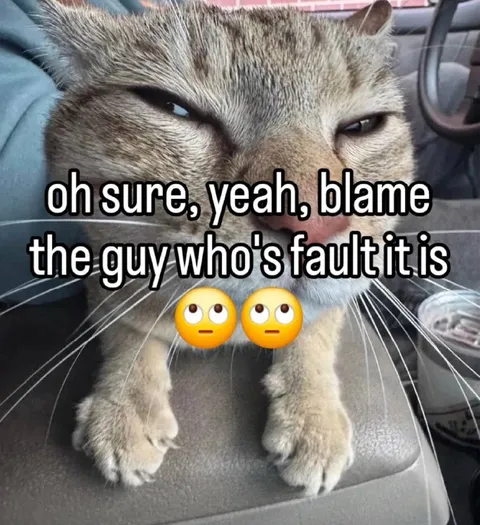 Blame the Guy at Fault