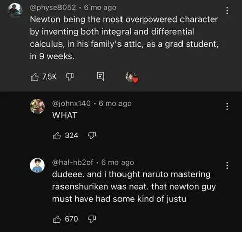 Newton Invents Calculus in Nine Weeks