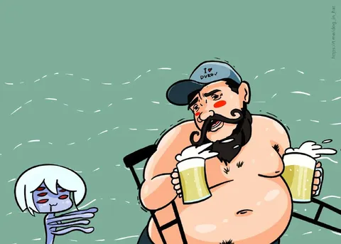 I Love Duvrov Beach Beer