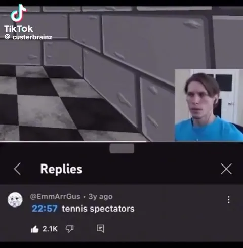 Tennis Spectators Reacting