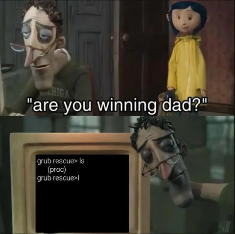 Are You Winning Dad? Grub Rescue