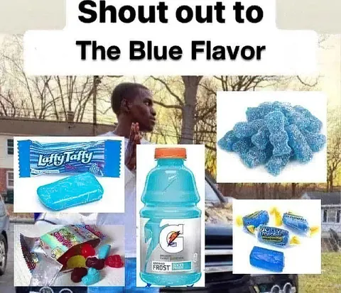 Shout Out to the Blue Flavor