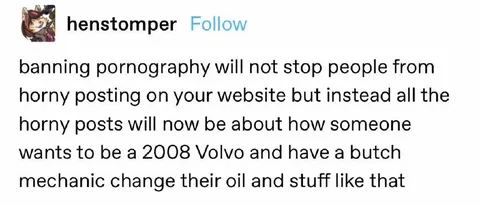 Volvo Oil Change Fetish