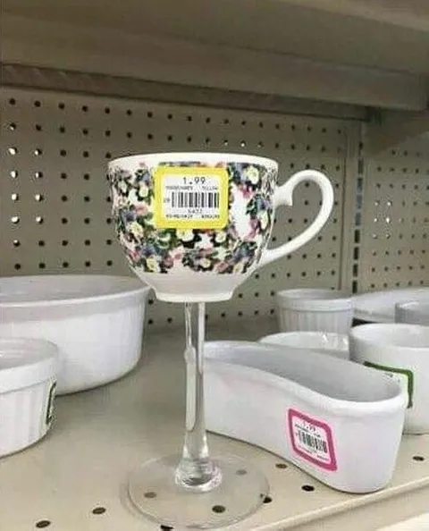 Чашка на ножке