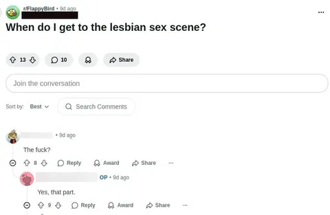 When Do We Get to the Lesbian Sex Scene?