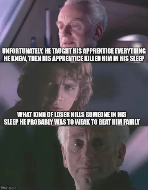 Apprentice Killed Him in His Sleep