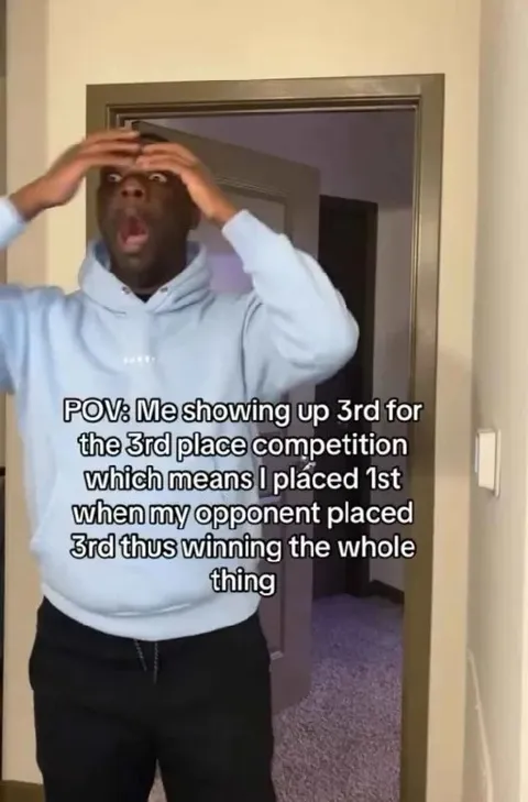 Accidentally Winning Third Place
