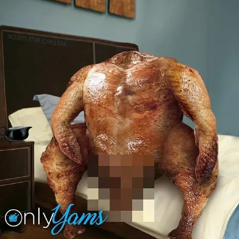 Жареный куриный качок