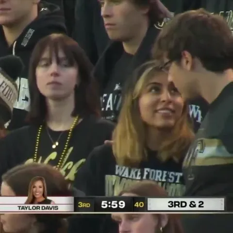 Nerd Gets Lucky at Football Game