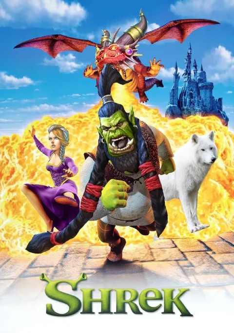 Shrek Fantasy Adventure Poster
