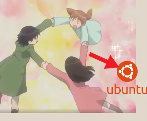 Anime Girls Form Ubuntu Logo
