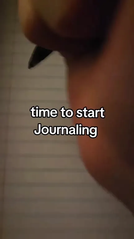 Time to Start Journaling