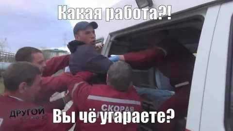 Какая работа?! Вы чё угараете?
