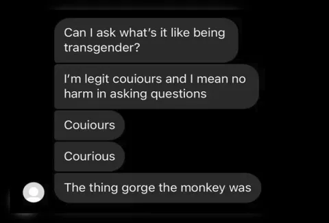 The thing gorge the monkey was
