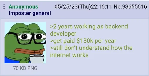 Backend Developer Doesn't Understand Internet