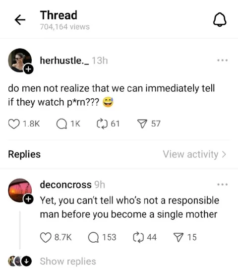 Single Mother Responsibility Reply
