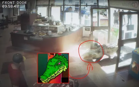 Crocodile Walks Into the Store