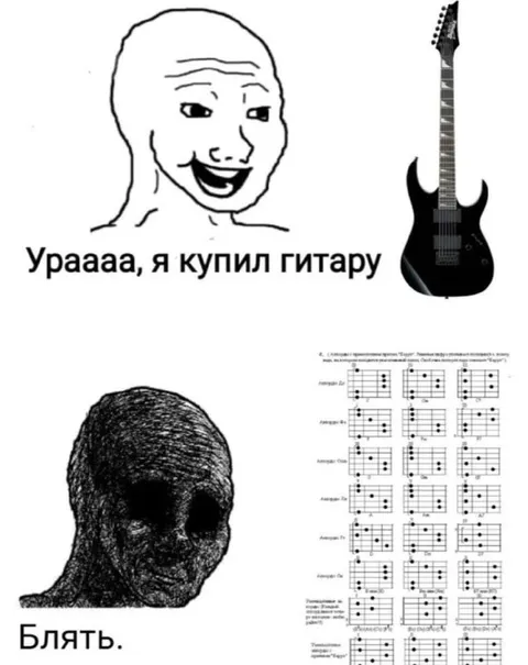 Ура, я купил гитару