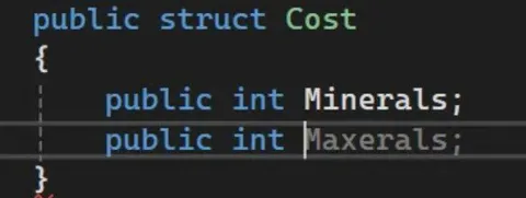 Minerals Versus Maxerals Code