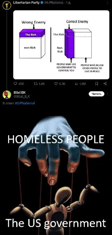 Homeless People Puppet Government