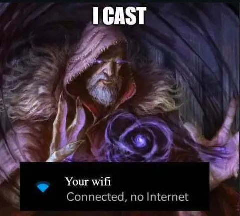 I Cast No Internet
