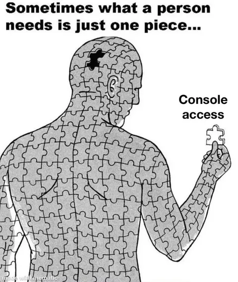 Sometimes You Just Need One Piece