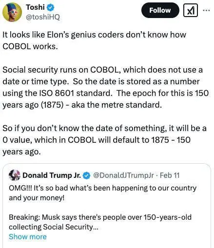 COBOL Social Security Confusion