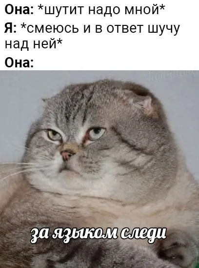 Следи за языком