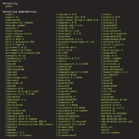 Installing Every Dependency