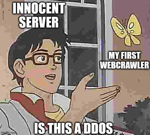 Innocent Server Meets Webcrawler