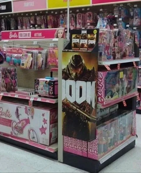 Doom in the Barbie aisle