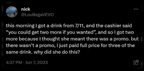 The Cashier’s Two More Drinks Trap