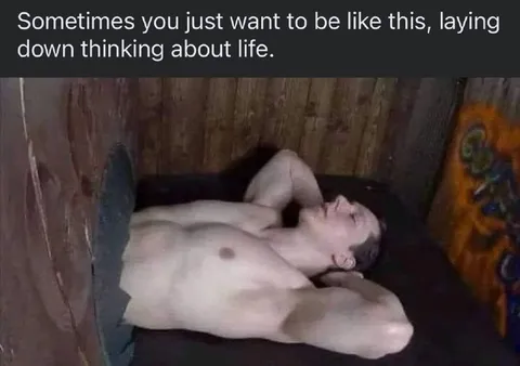 Sometimes You Just Want to Lie Down