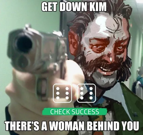 Get Down Kim Woman Behind You