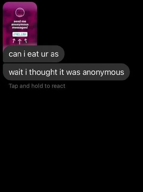 Anonymous Message Backfires