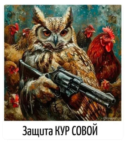 Защита кур совой