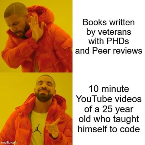 Drake Rejects Academic Coding Books