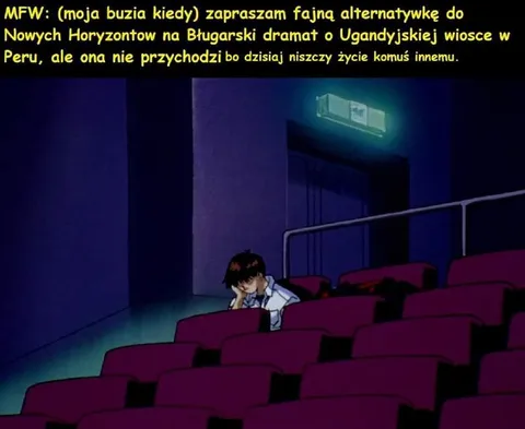 Alternatywka nie przychodzi do kina
