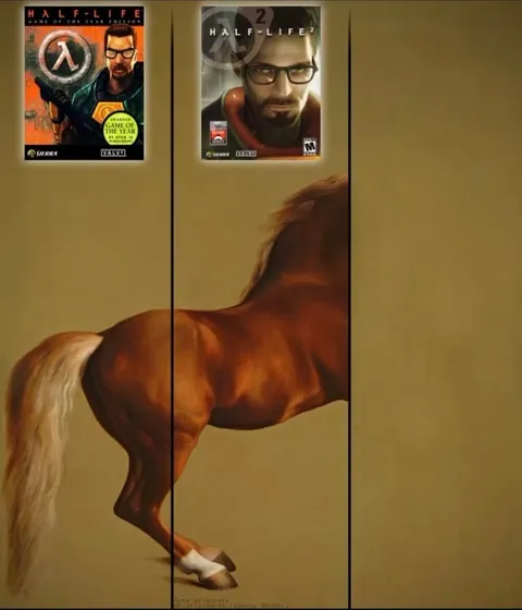 Half-Life 3 Horse Meme