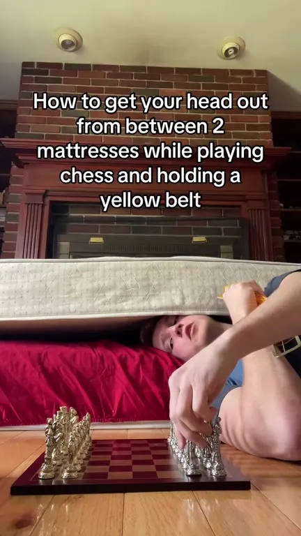 Chess Under Two Mattresses