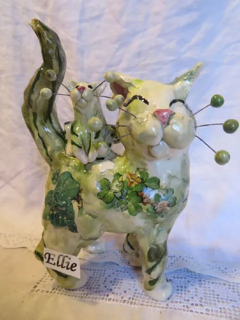 Ellie the Floral Cat