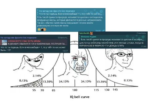 Циклоны и IQ bell curve