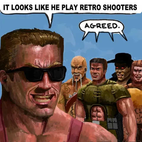 Retro Shooter Player