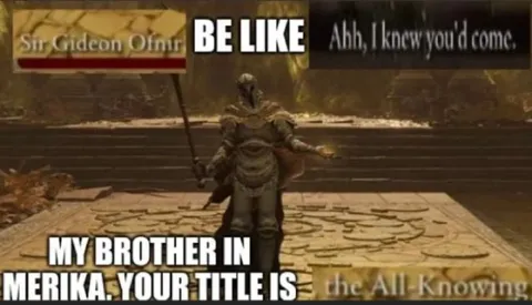 Sir Gideon Ofnir Be Like